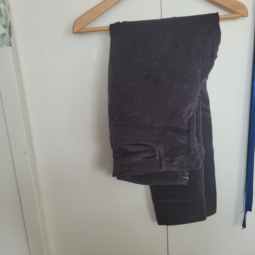 Reitmans Chocolate Straight Leg Pants